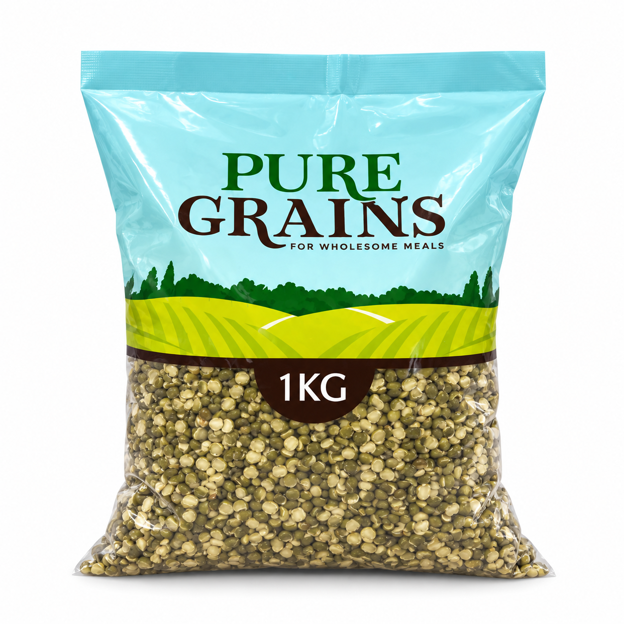 Pure Grains Premium Split Moong Dal with Skin