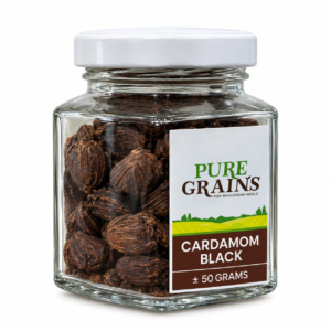 Pure Grains Premium Black Cardamom (Moti Elaichi)