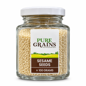Pure Grains Premium White Sesame Seeds (Til Safaid)
