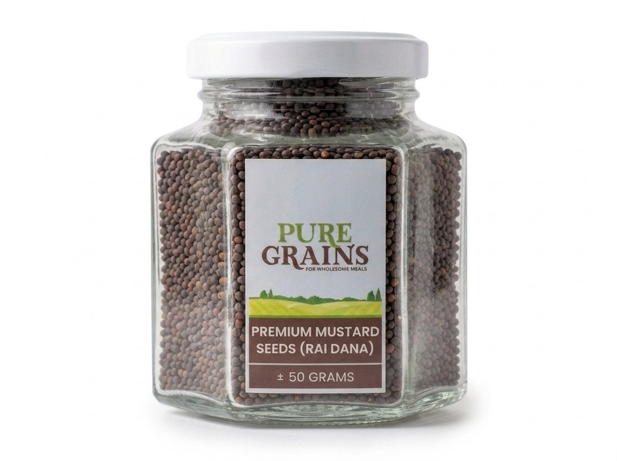 Pure Grains Premium Mustard Seeds (Rai Dana)